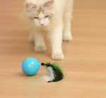 Balle Taquineur Chat Multi-Mode Rechargeable — Jouet Interactif Hauteur LED 3