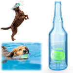 Jouet Bouteille Eau Couineur Chien — Mastication Indestructible Interactif 1