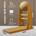 Griffoir Vertical Sisal Résistant — Anti-Effilochage Auto-Stimulation Chat 9