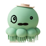 Brosse Douche Silicone Massage Chat Chien — Peigne Bain Toilettage Doux 5