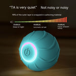 Balle Rebondissante Intelligente Chat — Roulement Automatique USB Interactif 9