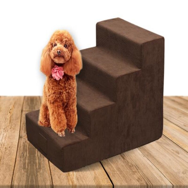 Escalier Rampe Chien — Marches Accès Canapé Lit Animaux Âgés Confort