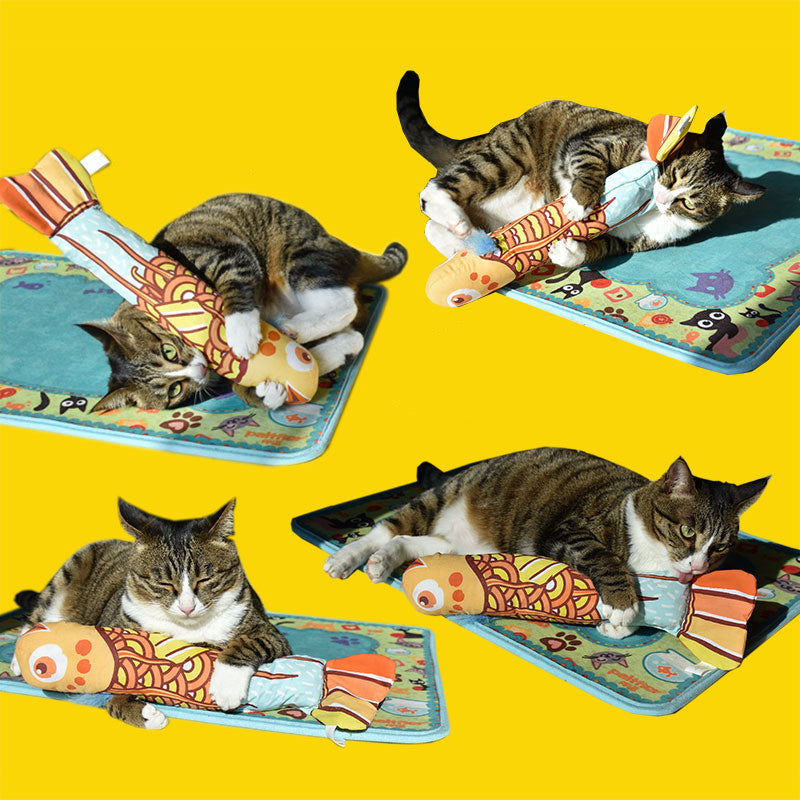 Herbe à Chat Naturelle — Jouet Sensoriel Bien-être & Digestion