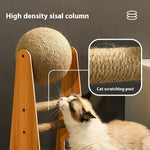 Griffoir Vertical Sisal Résistant — Anti-Effilochage Auto-Stimulation Chat 2
