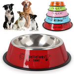 Gamelle Inox Chien — Bol Acier Inoxydable Antidérapant Hygiénique Durable 1