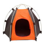 Tente Camping Chat Chien — Niche Portable Pliable Anti-UV Intérieur Extérieur 3