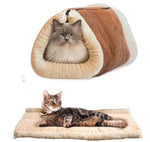 Tunnel Sac de Couchage Chat — Nid Cosy Kennel Refuge Toutes Saisons 1