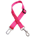 Ceinture de Sécurité Chien Élastique Réfléchissante — Harnais Réglable Voiture 8