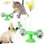 Jouet Moulin à Vent Lumineux Chat — Tourniquet Interactif LED Stimulation 1