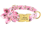 Collier Imprimé Personnalisé Chien Chat — Nylon Fashion Gravure ID Premium 10
