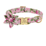 Collier Imprimé Personnalisé Chien Chat — Nylon Fashion Gravure ID Premium 1