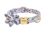 Collier Imprimé Personnalisé Chien Chat — Nylon Fashion Gravure ID Premium 2