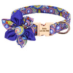 Collier Imprimé Personnalisé Chien Chat — Nylon Fashion Gravure ID Premium 4
