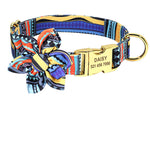 Collier Imprimé Personnalisé Chien Chat — Nylon Fashion Gravure ID Premium 9