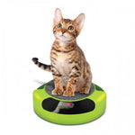 Griffoir Toupie Souris Chat — Jouet Interactif Scratch Board Chaton 3