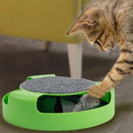 Griffoir Toupie Souris Chat — Jouet Interactif Scratch Board Chaton 4