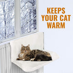Hamac Radiateur Chat Cadre Métal — Lit Suspendu Chaleur Confort Hivernal 3