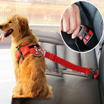 Ceinture de Sécurité Voiture Chien & Chat — Harnais Réglable Voyage Sécurisé 1