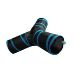 Tunnel Chat Forme Y Pliable — Jouet Exploration Nid Interactif Tissu 4