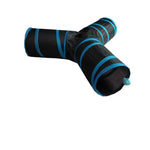 Tunnel Chat Forme Y Pliable — Jouet Exploration Nid Interactif Tissu 2