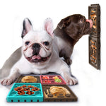 Tapis de Léchage Chien Ventouse — Slow Feeder Beurre Cacahuète Anti-Stress 3
