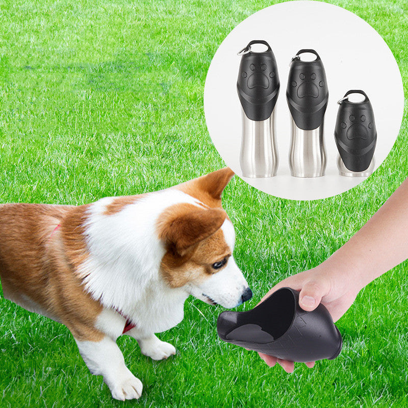 Gourde Portable Chien Chat — Bouteille Maison Extérieur Distributeur Pratique