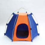 Tente Camping Chat Chien — Niche Portable Pliable Anti-UV Intérieur Extérieur 6