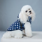 Manteau Matelassé Chien Polka Dot — Veste Velours Chaud Hiver Premium 6