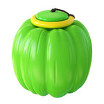 Balle Citrouille Squeaky Chien — Jouet Dentition Mâcher Couineur Plastique 4