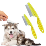 Kit Peigne Toilettage Multifonction Chien — Démêlant Inox Massage Taches Larmes 5