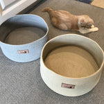 Nid Chat Corde Coton Artisanal — Corbeille Tressée Naturelle Confort Cosy 3