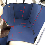 Tapis Voiture Grande Race — Housse Siège Arrière Imperméable Sécurité Chien 3