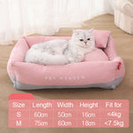 Nid Chat Semi-Fermé — Coussin Tapis Confort Douillet Toutes Saisons 8