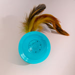 Balle Taquineur Chat Multi-Mode Rechargeable — Jouet Interactif Hauteur LED 6