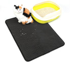 Tapis Litière Chat Double Couche EVA — Anti-Débordement Facile à Nettoyer 1