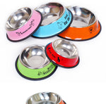 Gamelle Inox Chien — Bol Acier Inoxydable Antidérapant Hygiénique Durable 2