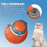 Jouet Queue Rapide Chat — Balle Interactive Vitesse Réglable Rechargeable USB 7
