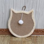 Tapis Debout Sisal Chat — Griffoir Vertical Naturel Résistant Scratching Board 2
