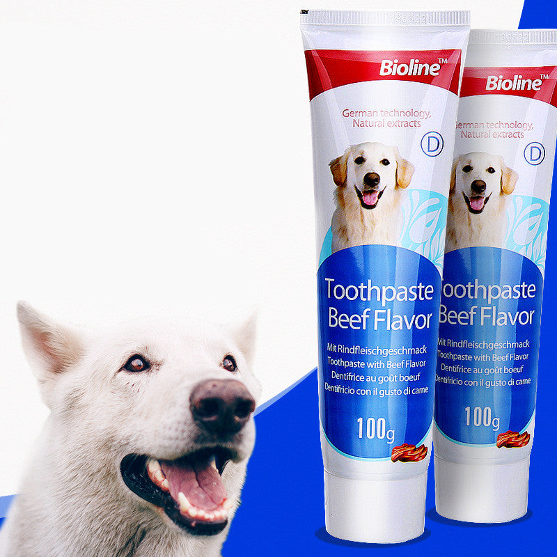 Dentifrice Chien Chat — Pâte Dentaire Naturelle Hygiène Buccale Premium
