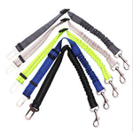 Ceinture de Sécurité Chien Élastique Réfléchissante — Harnais Réglable Voiture 2