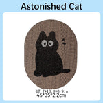Griffoir Mural Autocollant Nuage Bleu — Scratch Board Cartoon Résistant Chat 4