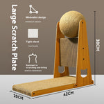 Griffoir Vertical Sisal Résistant — Anti-Effilochage Auto-Stimulation Chat 6