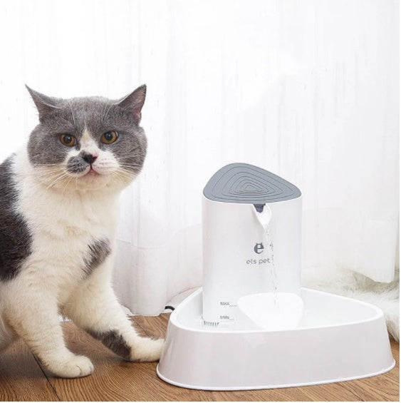 Fontaine Eau Circulante Automatique Chat 1.5L — Filtre 4 Couches Premium