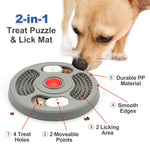 Gamelle Anti-Glouton Chien 2 en 1 — Puzzle Friandises & Tapis Léchage Anti-Stress 8
