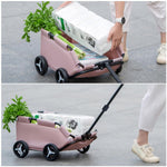Poussette Chien Chat Pliable — Trolley Promenade Portable Confort Premium 3