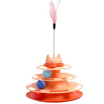 Jouet Tourniquet Balle Chat — Auto-Divertissement Rotatif Stimulation 4