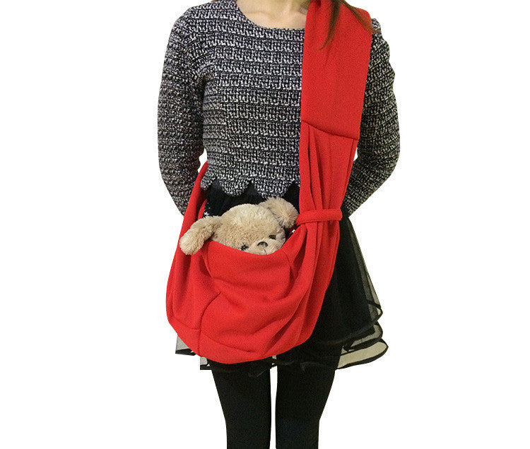 Sac Bandoulière Transport Chien Chat — Backpack Messenger Sortie Premium