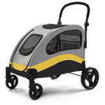 Poussette Légère Pliable Chien Chat Grande Race — Promenade Confort Voyage 1