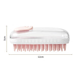 Brosse Bain Mousse Silicone — Massage Nettoyage Profond Chat Chien Premium 2