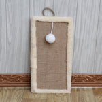 Tapis Debout Sisal Chat — Griffoir Vertical Naturel Résistant Scratching Board 4